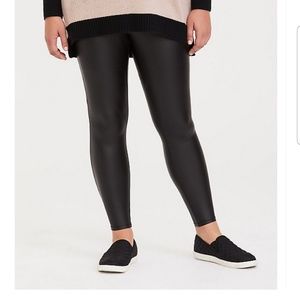 Torrid Faux leather leggings